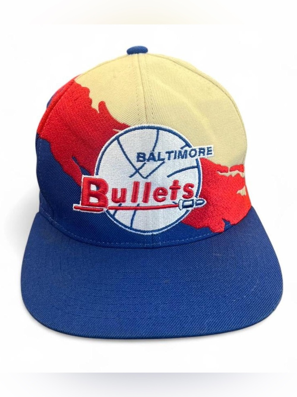 Vintage Mitchell Ness Baltimore Bullet SnapBack Hat Hardwood Classics